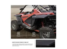 Sautvs 2884685 2020-2024 Polaris Rzr Proxp/xp 4/turbo Full Coverage Fender Flares #2884685