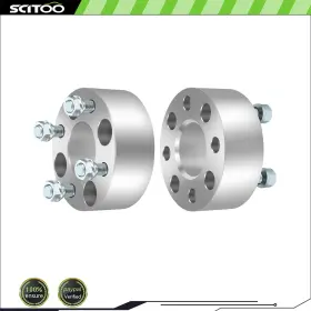 Sci119658too Scitoo 2pcs 4x4 Inch 4x101.6 2 Wheel Spacers 1/2 X20 59mm Fits Ezgo Club Car Golf Cart