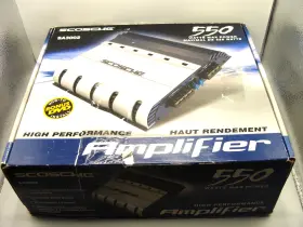 Scosche Sa2002 Sa3002 2 Channel Car Amplifier Open Box Never Used Please Read