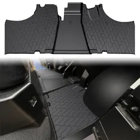Bas-cz800082 Shinjew Front Tpe Floor Mat For 2015-2025 Kawasaki Mule Pro Fxt Fx Dx Dxt Fxr