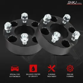 Shkj-128887a Shkj-motors Pair 4x4 Inch / 4x101.6mm Wheel Spacers 1.5 Fits Ezgo Club Car Golf Cart 1/2 X20