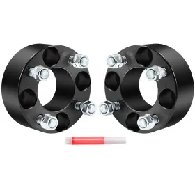 Si128187w01 Sinwonparts 2 X For Polaris Trail Blazer 250 Xpress 300 Inch 1/2 4x4 Black Wheel Spacers 66mm