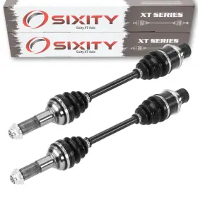 Sxzj510 Sixity Yamaha Kodiak Rear Cv Axles Set 400 / 450 2005 2006 2007