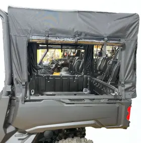Po12374 Smart Yard Products Cargo Bed Cover For Polaris Ranger With Roll Up-side Panels Po12374 Smart Yard Products Cargo Bed Cover For Polaris Ranger With Roll Up-side Panels