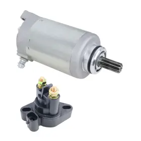 20241218t02 Soarider 2008-2011 Starter Motor With Relay For Arctic Cat 650 H1 4x4 Auto 0825-011 18882