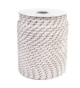Sp1 191361187735 Spi-sport Part 05-208-03 Nylon Starter Rope - Polyester White/red 3/16 Inch Di
