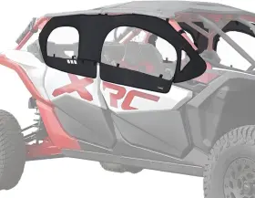 Abg246-utv Starknightmt #amz-sk-new X3 Max Cab Enclosure Upper Doors Upgrade Zipper Vent 4-seat