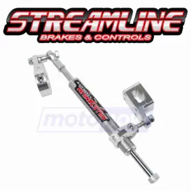 7f73 Streamline Mn/7f73 7-way Steering Stabilizer - Rebuildable For 2004-2009 Honda Be