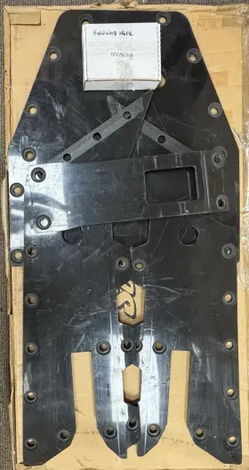 Fsp-p-proxp-b1 Superatv 1-2020-24 Polaris Rzr Incomplete Skid Plate Kit #fsp-p-proxp-b1 Xl689