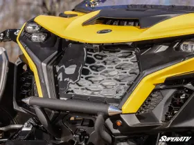 Grl-ca-mavr-s-40 Superatv Skull Style Grille Insert For Can-am Maverick R/see Fitment