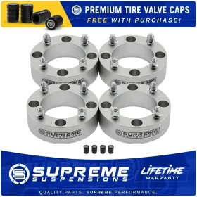 72233 Supreme Suspensions 1.5 Inch Wheel Spacers Tire Stem Caps For Kawasaki / Can-am Bp 4x137mm Set Of 4