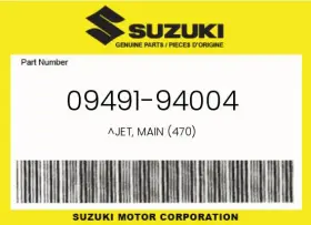 09491-94004 Suzuki Genuine Jet Main 470 -