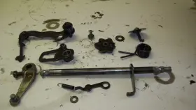25510-19b00 Suzuki 300 King Quad Atv Oem Gear Shifting Shaft With Other U324 1998