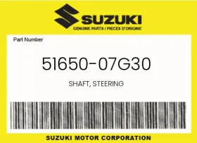 51650-07g30 Suzuki Genuine Shaft Steering -