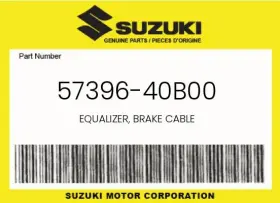 57396-40b00 Suzuki Genuine Equalizer Brake Cable -
