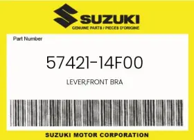 57421-14f00 Suzuki Genuine Lever Front Bra -