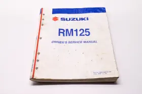 99011-36f55-03a Suzuki Oem Owners And Service Manual Rm125k6 20
