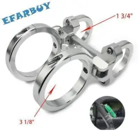 Atvfem-1.75-sil-efarbuy-1116 Tarazon Quick Release 3 1/8 Inch Fire Extinguisher Mount 1 3/4 Tube Cage For Polaris Ranger