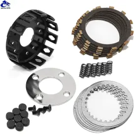 Zh-atv-000015-bla-8261-225 Tarazon Heavy Duty Clutch Basket Plates Springs Kit For Yamaha Banshee 350 Yfz350 87-06