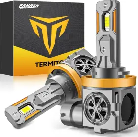 10791215 Termitor H11/h9/h8 Led Bulbs 45 000lm 900% Ultra-brightness Real 1 Halogen Mini