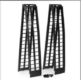 311420 Titan Ramps 10ft Arched Folding Atv Loading - 1 200 Lb. Capacity