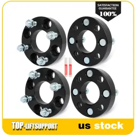 Top84258201adv Top-liftsupport 4x 1 Inch 4x4 Wheel Spacers 1/2 Studs 62mm For Ez Go Golf Cart Club Car 4x101.6