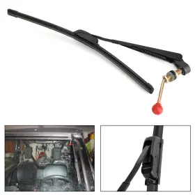 M581-a001 Topteng Utv Manual Hand Operated Windshield Wiper Rubber Blade For Can Am Polaris T9