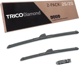 25-2620 Trico Diamond 26 Inch 20 Super Premium Automotive Replacement Windshield