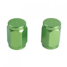 143-506-0005 Tusk Billet Aluminum Valve Stem Caps Green