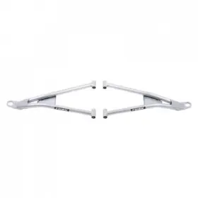 184-987-0002 Tusk Mohawk Extreme Duty High Clearance Lower A-arms Silver Without Hardware