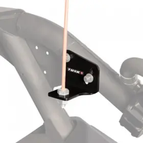 185-191-0004 Tusk X3 B-pillar Flag Mount Passenger Side Heavy Duty