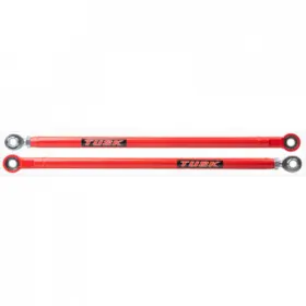 1883030014 Tusk Mohawk Extreme Duty Upper Radius Rods Red M10 Bolts