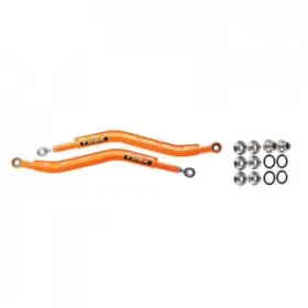 1883040013 Tusk Mohawk Extreme Duty High Clearance Lower Radius Rods Orange M10 Bolts