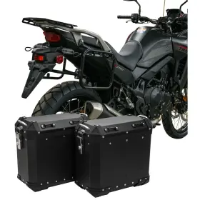 Tusk 2181320056 Frontier Panniers With Pannier Racks - Black
