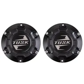 C670l083s-fb Tusk Set Of Wheel Cap 4/110-4/115 Matte Black 2 Pcs