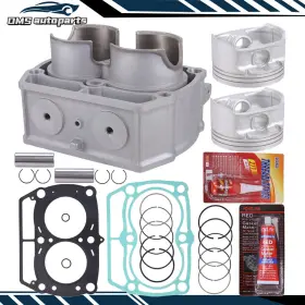 5254357 Twom Cylinder Head Piston Gasket Top End Rebuild Kit For Polaris Sportsman Forest 800