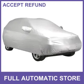 Uauto1 726215670226 Xl Nylon Car Cover Waterproof Sun Uv Snow Dust Rain Resistant Protection