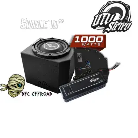 Utvs-rng-sub-1000-1 Utv Stereo Polaris Ranger 1500 Xd Sub Woofer And Amp Kit Complete 1000 Watt