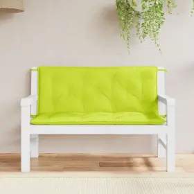 361689 Vidaxl Garden Bench Cushion Set Of 2 Bright Green