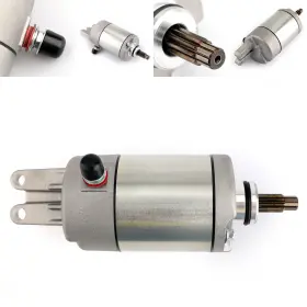 M553-a107-silver Vipjq Electric Starter Motor For Honda Trx 400fw Fourtrax Foreman 400 500 1995-2003