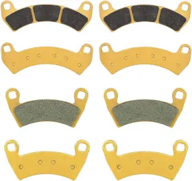 2206231 Vsshop Front And Rear Brake Pads For Polaris 1000 Rzr Xp Turbo Eps Rs1 16-21 Fa656 Fa680