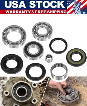 Vtqp1146 Vt-motor Rear Differential Bearings Seals Kit For Suzuki Ozark Lt-f250 Quadsport Lt-z250