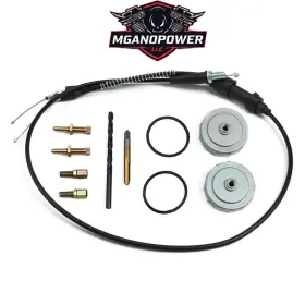 01-0351 Vzonemotors Tors Eliminator Throttle Cable Kit For Yamaha Yfz350 Banshee 1987-2006 Full Set