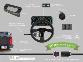 Tsk-1983 Wd-electronics 2024 Cf Moto Uforce 1000 - 6-led Turn Signal / Street Legal Kit #tsk-1983