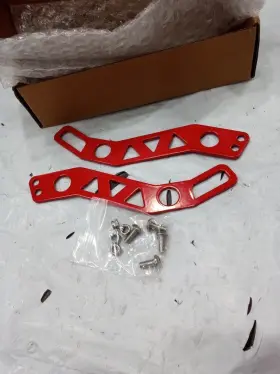 Si80302003 Weisen Fit Can-am Maverick X3 Maxturbo Rr Anodized Red Door Handle Latches 2017-24
