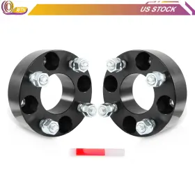 Wh128887ee Wheeltech 2x 1.5 Inch 4x4 1/2 X20 Studs Wheel Spacers 62mm For Ez Go Golf Carts Club Cars