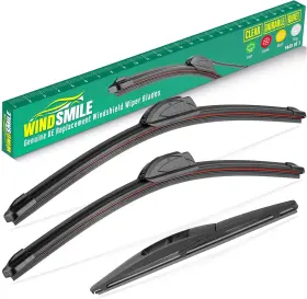 Ws199 Windsmile 24 Inch 21 10 Windshield Wiper Blades Replacement For Mitsubishi /21 /10