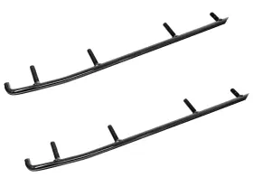 Rup-0041 Woodys Standard Black Snowmobile Wear Bar Runners