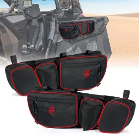 Utv-cb-g1-r Xprite 2pc 1680d Door Bags For Can-am Maverick X3 2017-2026 Front Storage With Pad