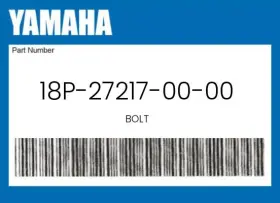 18p-27217-00-00 Yamaha Genuine Bolt -